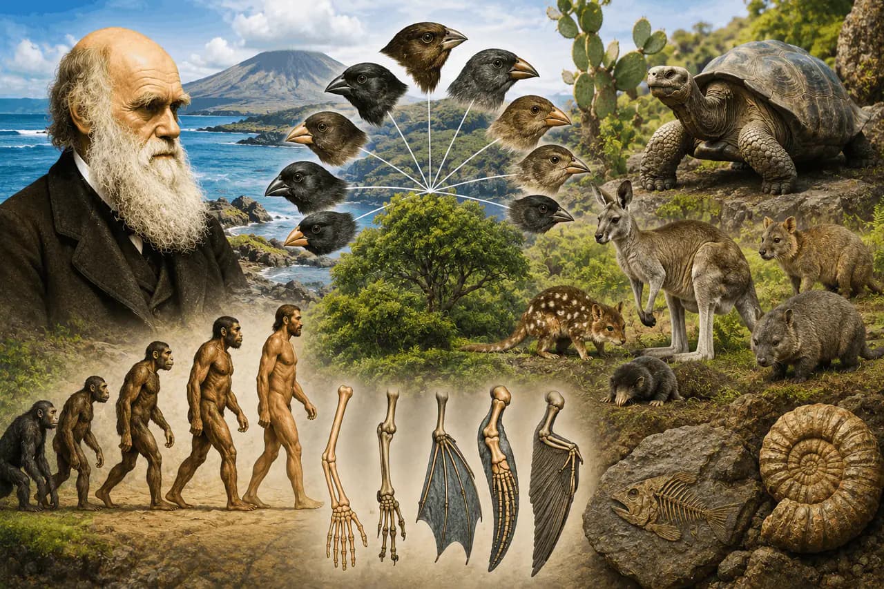 Adaptive Radiation and Evolution MCQs Class 12