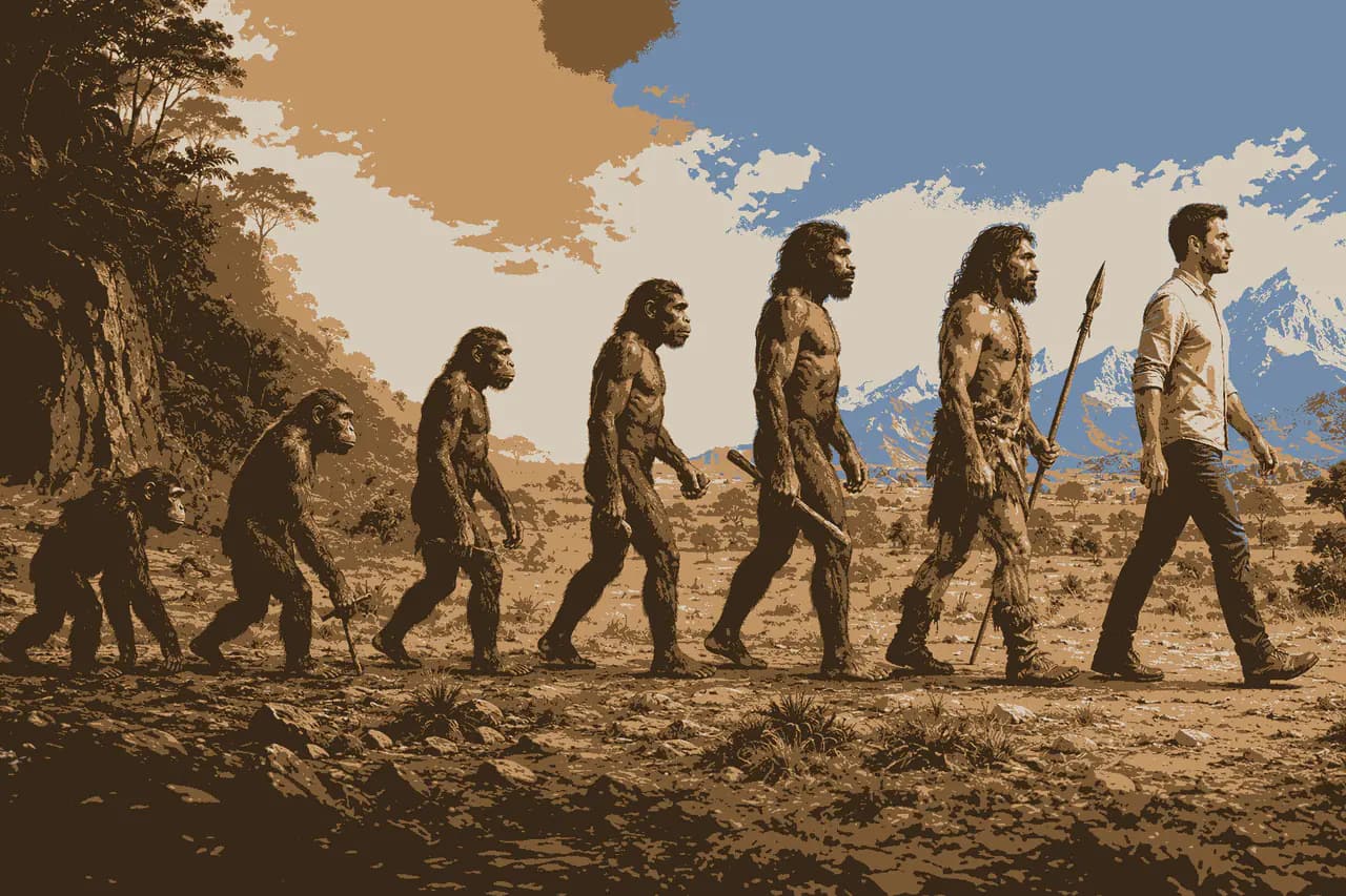 Chronological Order of Human Evolution MCQs