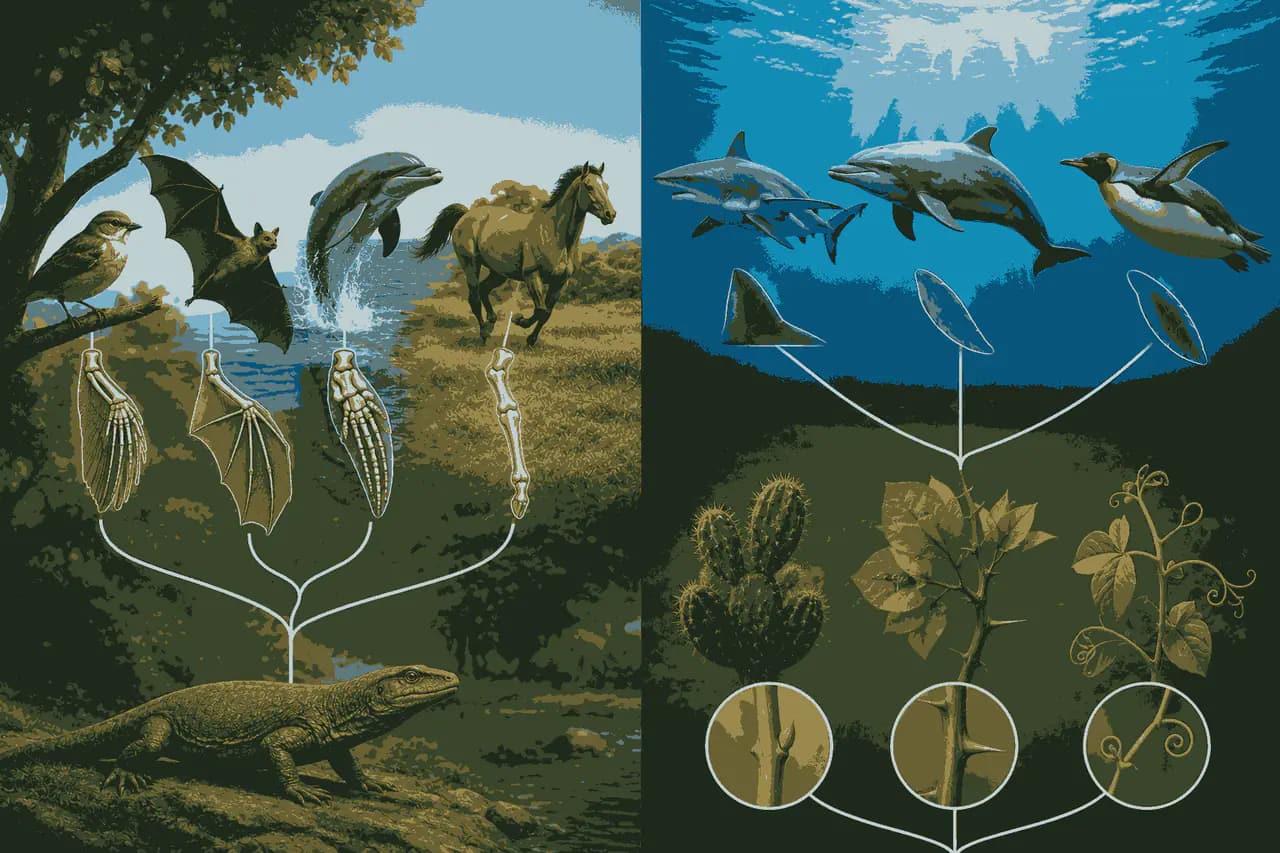 Convergent and Divergent Evolution MCQs Biology