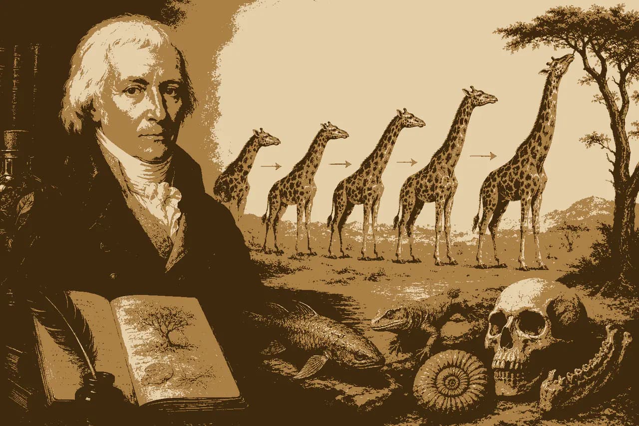 Jean Baptiste Lamarck Evolution Theory MCQs with Answers