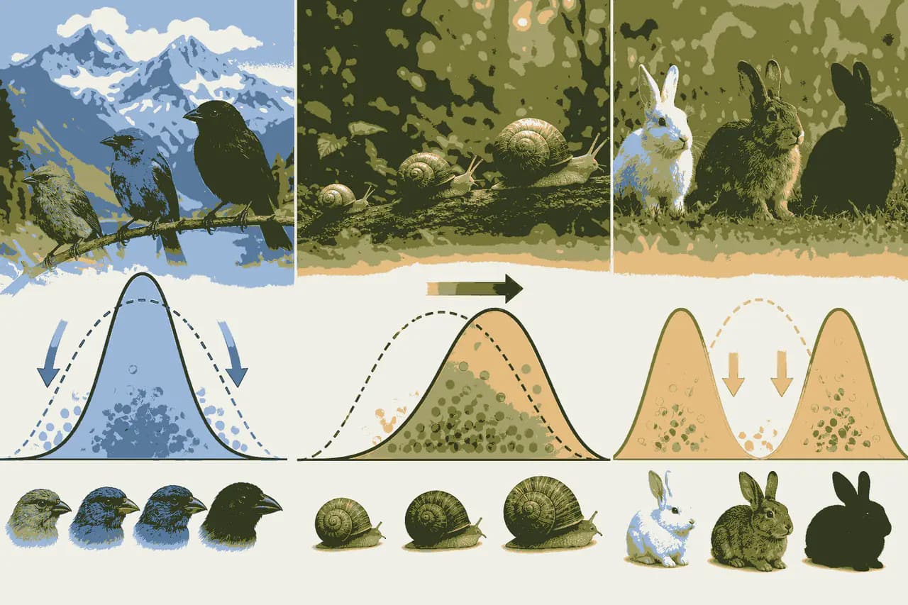 Stabilizing Directional Disruptive Selection Biology MCQs