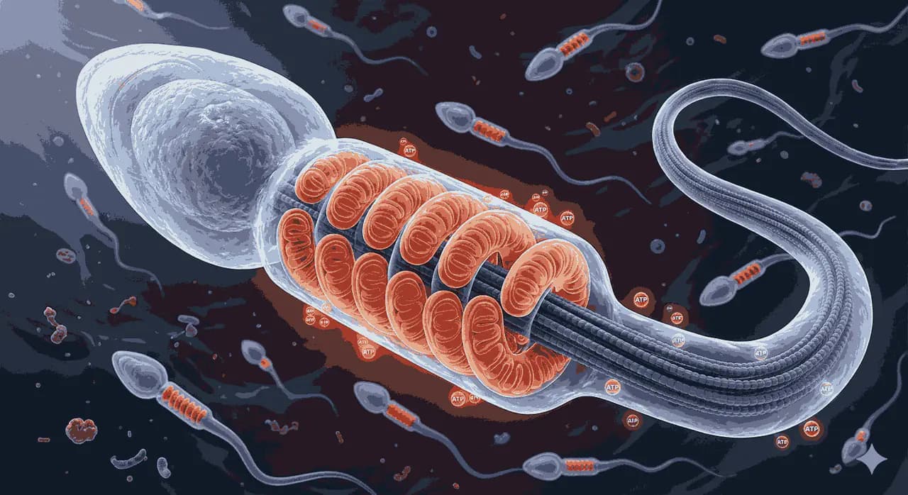Mitochondria in Sperm MCQs Class 12 Biology Questions