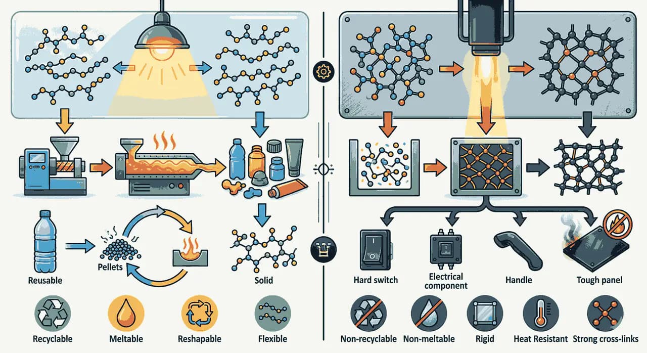 Thermoplastics and Thermosetting MCQs with Answers