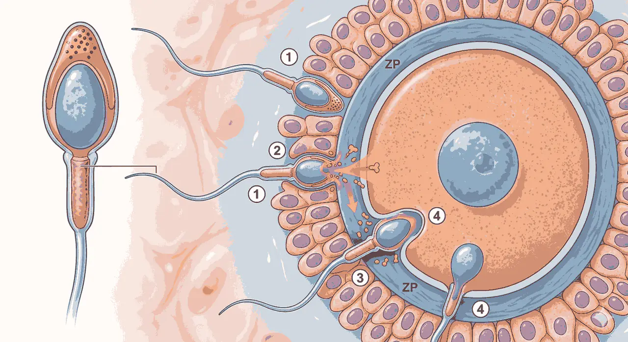 Acrosome Enzyme Function MCQs for Class 12