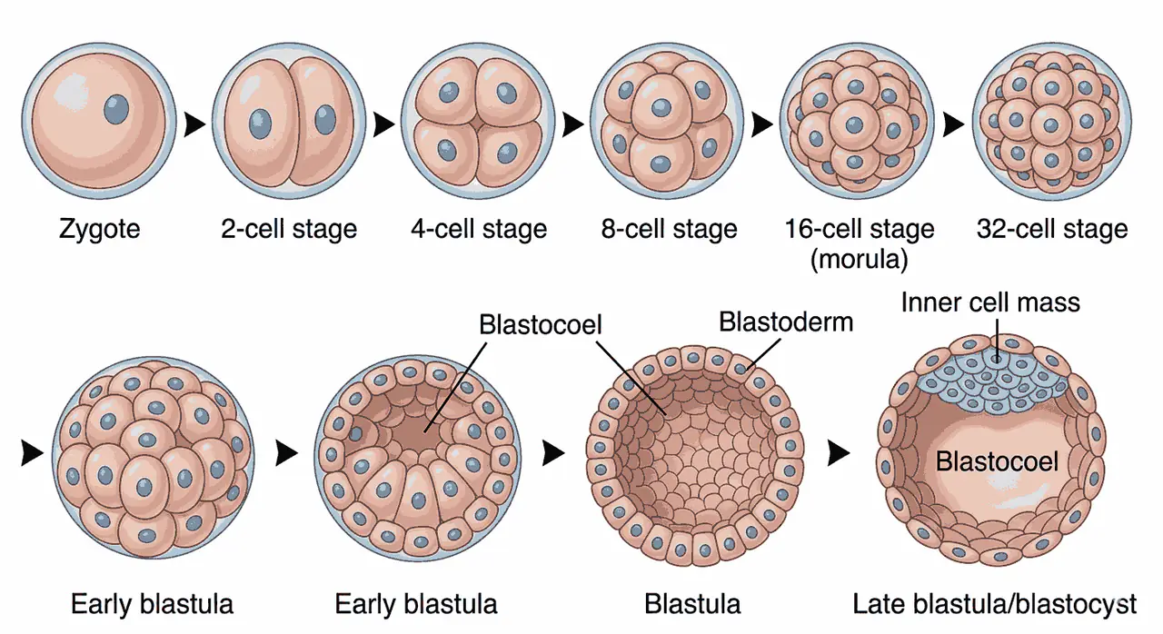 Cleavage and Blastulation MCQs Class 12 BiologyCleavage and Blastulation MCQs Class 12 Biology