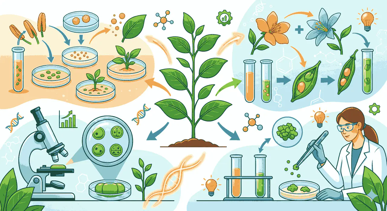 Haploid Plant Production Methods MCQs Class 12 Biology