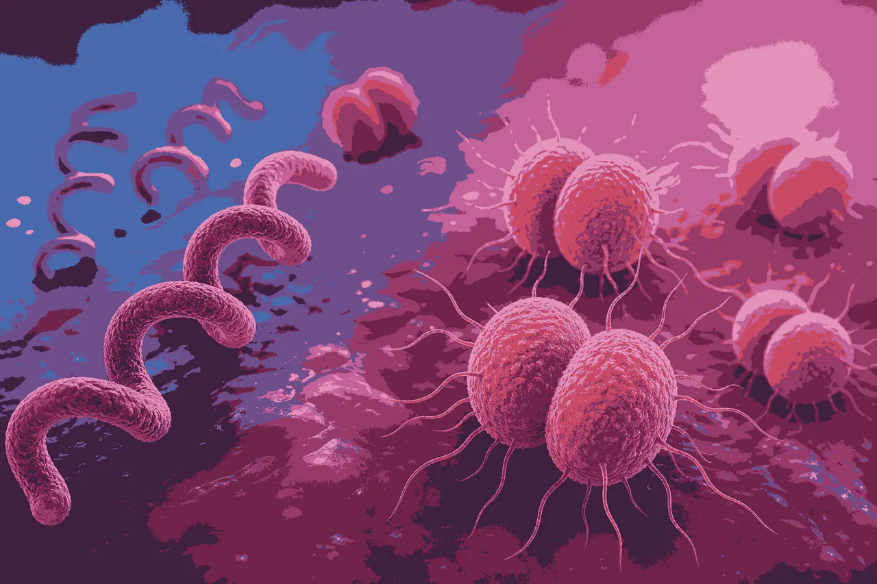 Syphills Gonorrhea Bacterial STD MCQs Class 12 Biology
