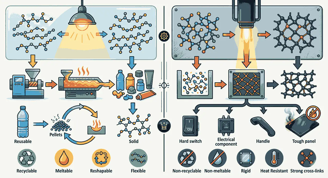Thermoplastics and Thermosetting MCQs with Answers