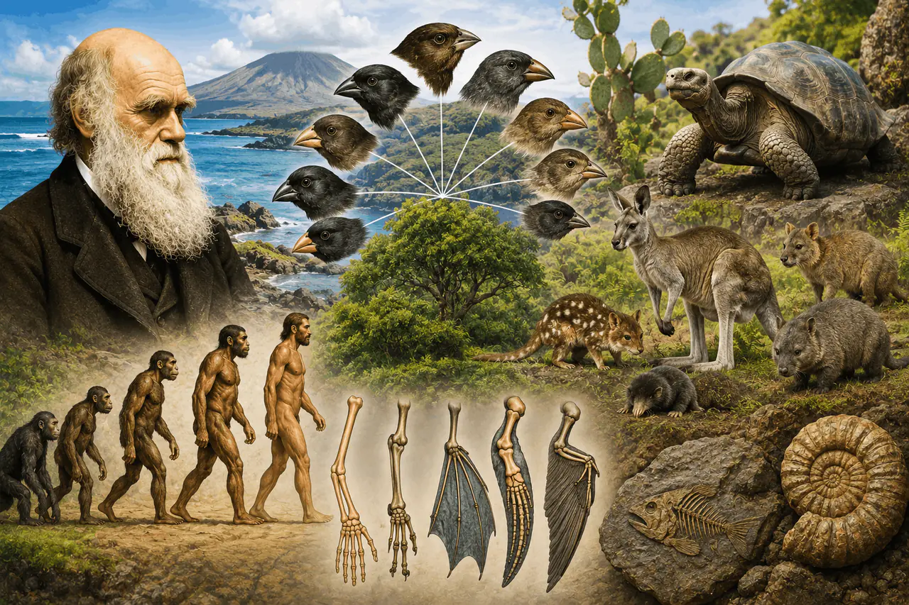Adaptive Radiation and Evolution MCQs Class 12