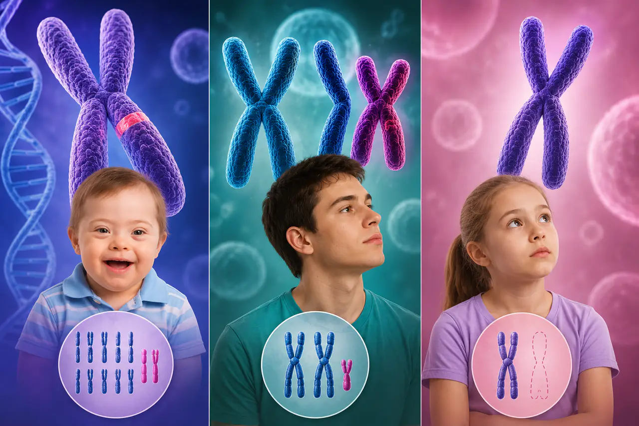 Down Syndrome Klinefelter Turner Syndrome MCQs Class 12