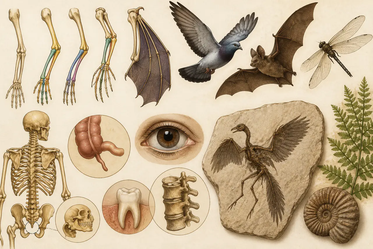 Homologous Analogous Vestigial Organs MCQs with Answers