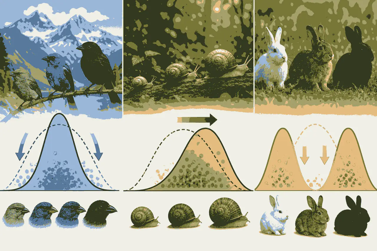 Stabilizing Directional Disruptive Selection Biology MCQs