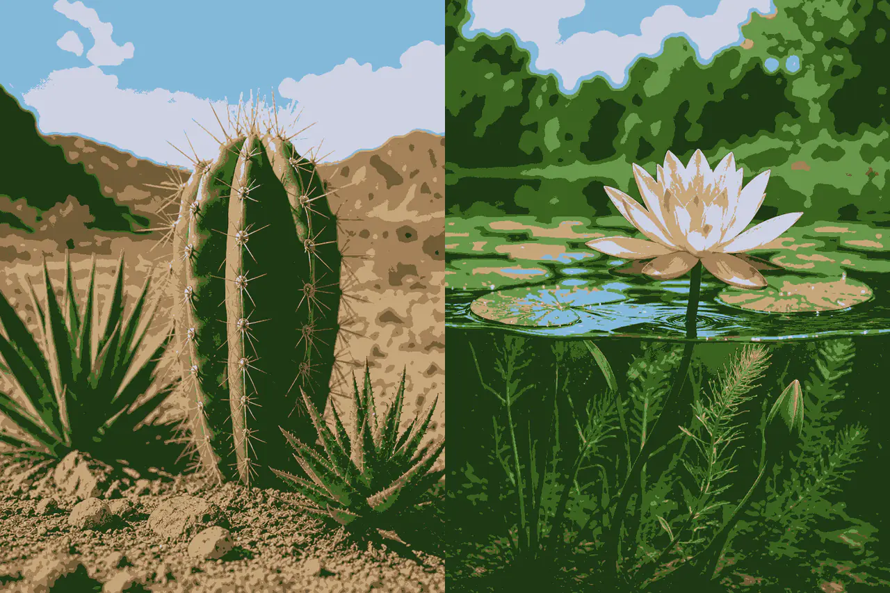 Xerophytes and Hydrophytes MCQs Class 12 Biology