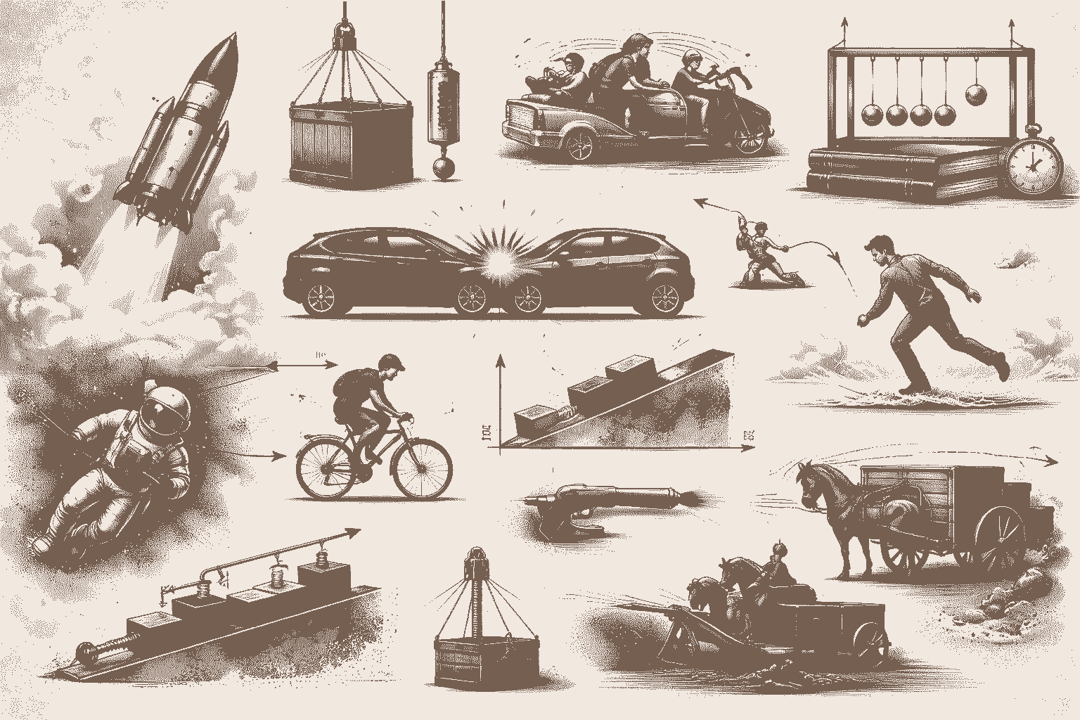 Newton’s Laws of Motion MCQs in Action: Powerful MCQs on Force, Momentum, and Motion