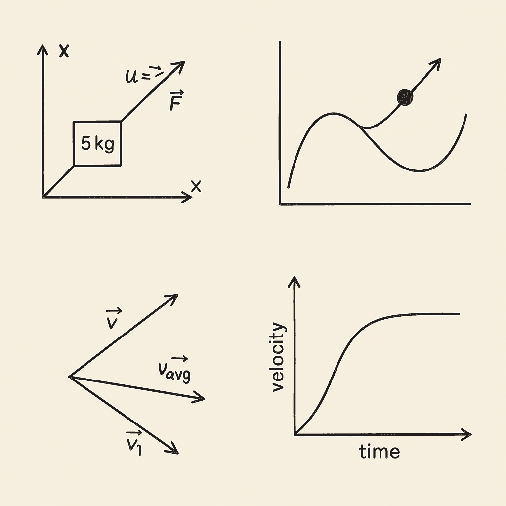 Kinematics Multiple Choice Questions: From Toy Cars to Falling Steel Balls