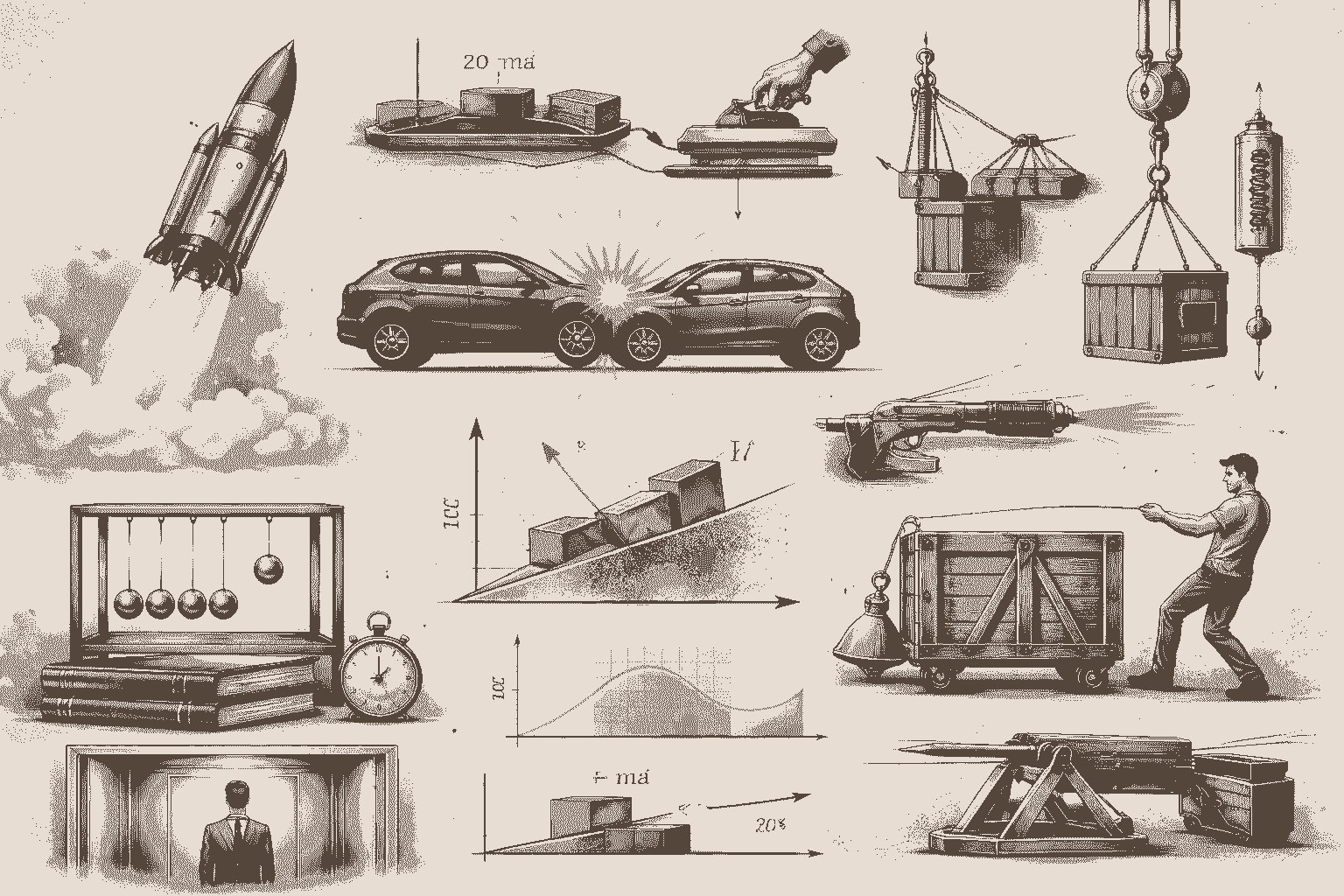 Master Newton’s Laws Numericals in Action: High-Scoring MCQs That Eliminate Conceptual Errors