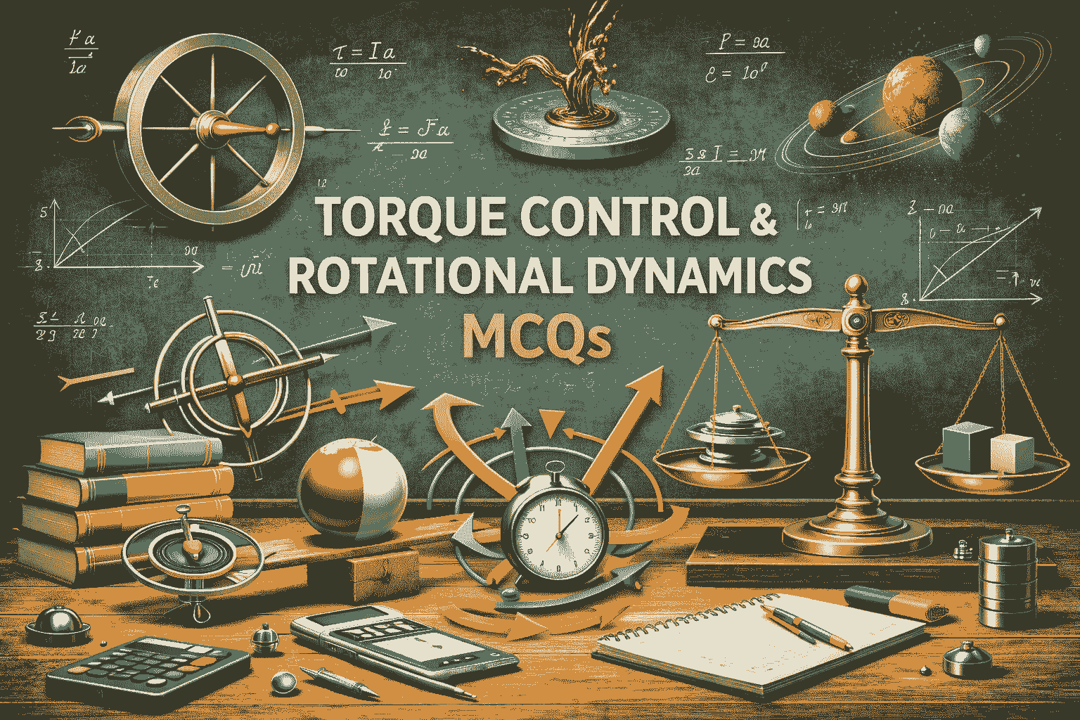 Torque Control and Rotational Dynamics MCQs: Smart and Powerful MCQs for Conservation Law Mastery
