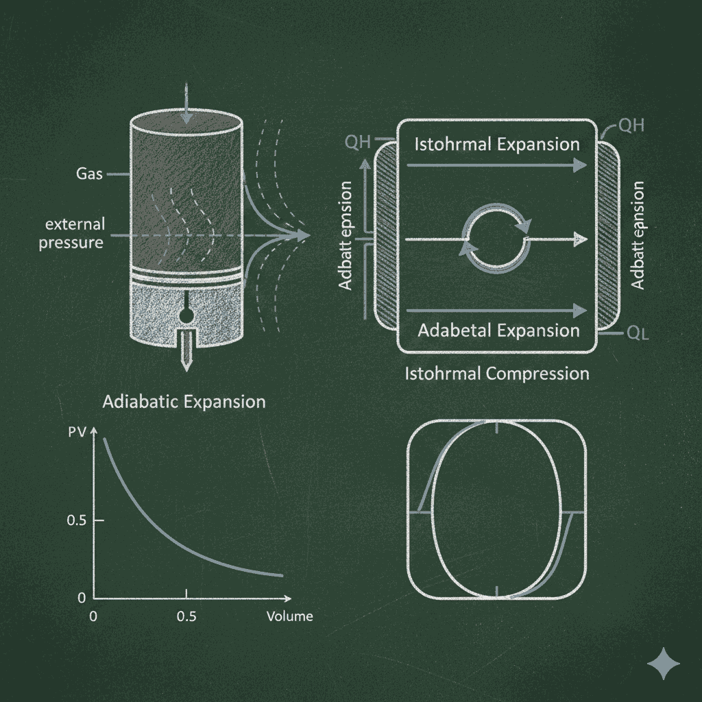 Master Thermodynamics Smartly : High-Impact Adiabatic Process and Carnot Engine MCQs