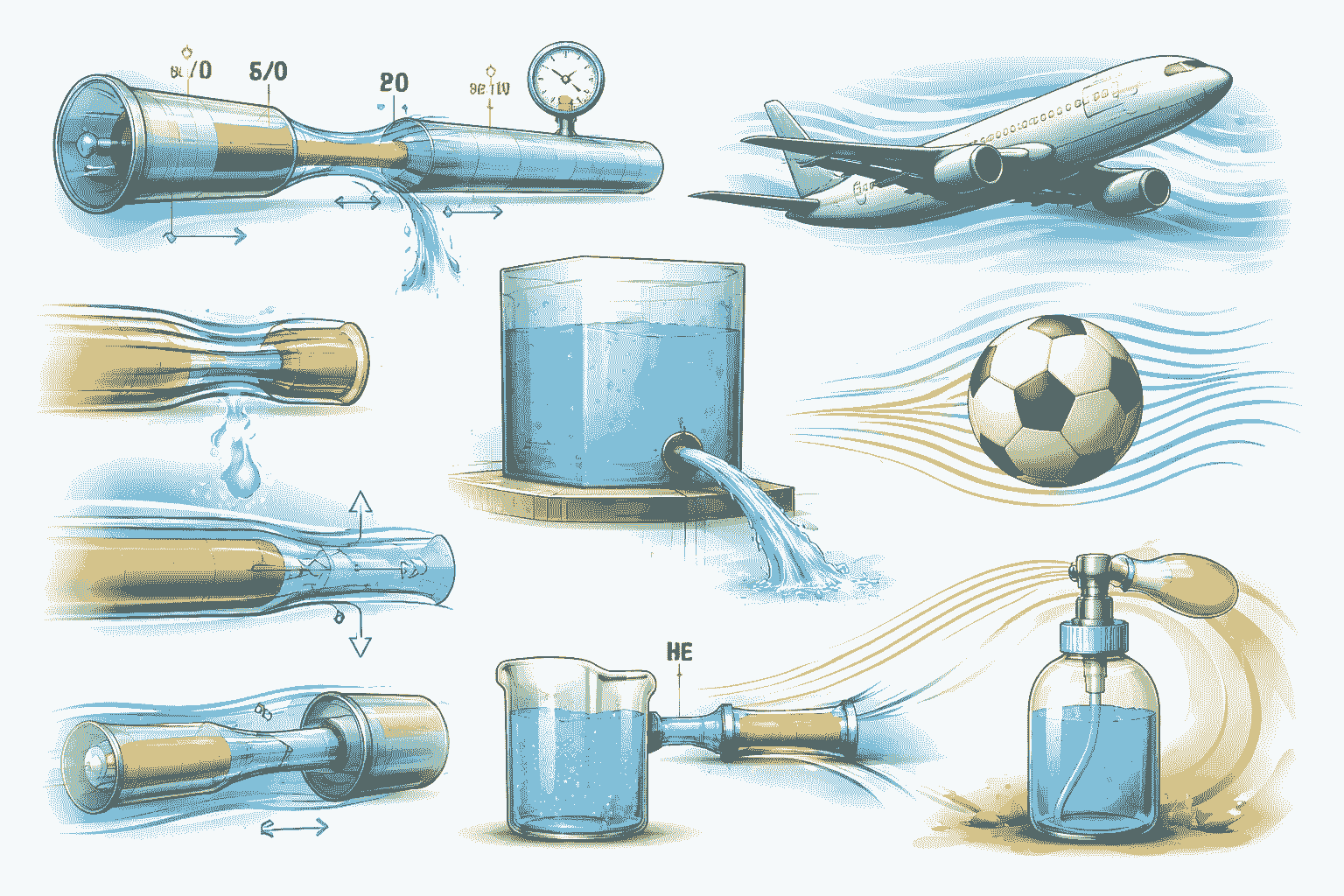 Best High-Yield Fluid Dynamics and Aerodynamics MCQs for NEET , JEE & CUET
