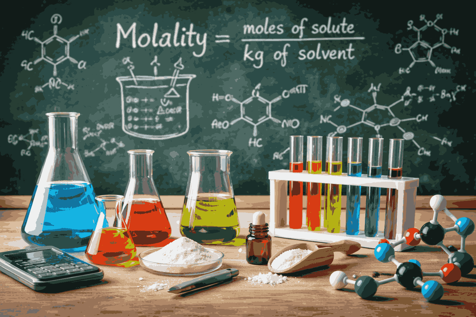Molality Explained in Simple Words  to Master Chemistry with Confidences