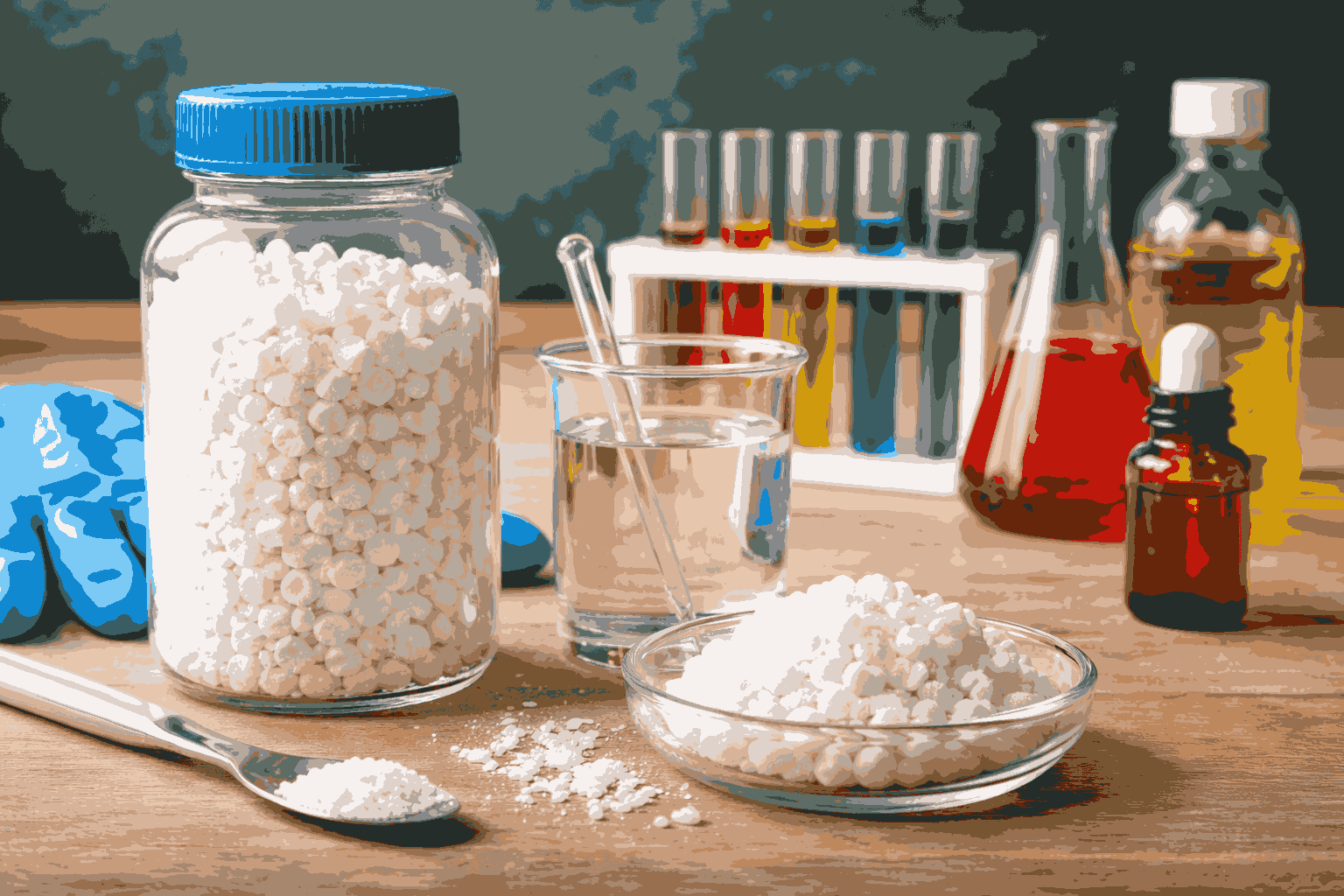 Beware the Hazards of Sodium Hydroxide in Chemistry Properties and Uses