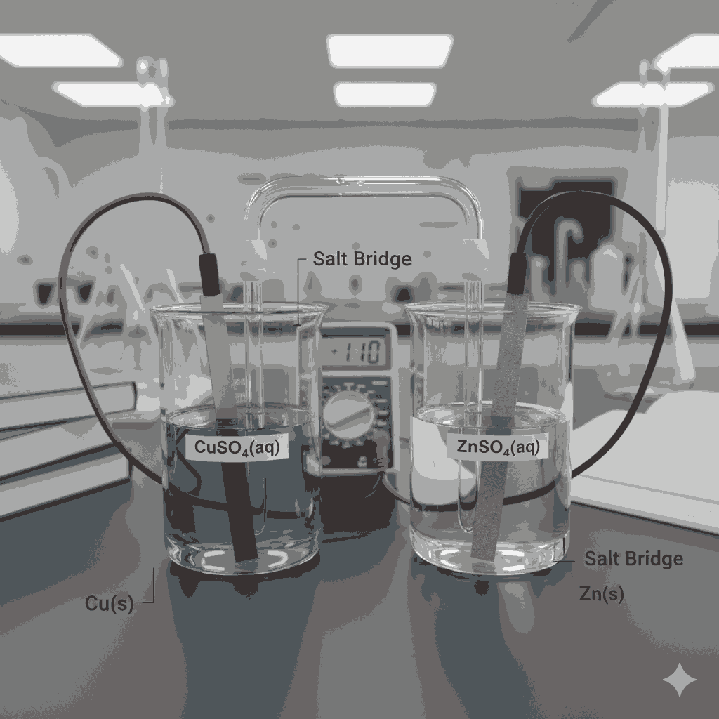 Master Daniell Cell Numerical MCQs Class 12 – High -Scoring Electrochemistry Practice