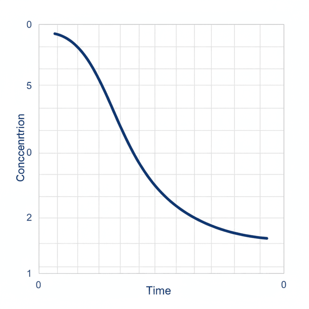 Challenging 30 Concentration vs Time Graph MCQs Chemistry for Competitive Exams – Powerful Practice Guide