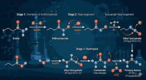 Hofmann Bromamide Reaction MCQs with Explanation