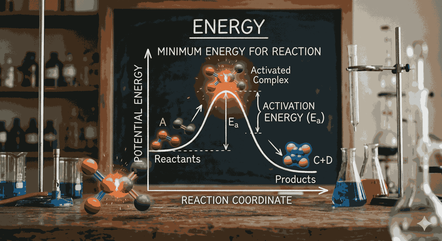 Powerful Practice Set – 30 Minimum Energy for Reaction MCQs with Answers for NEET, JEE & CUET Aspirants