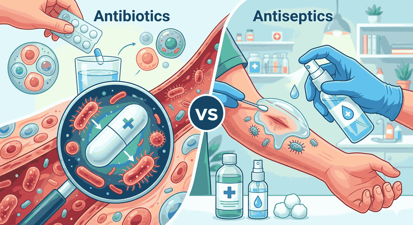 Ultimate Exam Guide: Antibiotics and Antiseptics MCQs Class 12 Chemistry Solved Questions