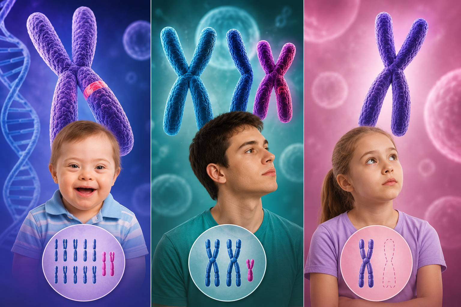 Exam-Winning Practice: Down Syndrome Klinefelter Turner Syndrome MCQs Class 12
